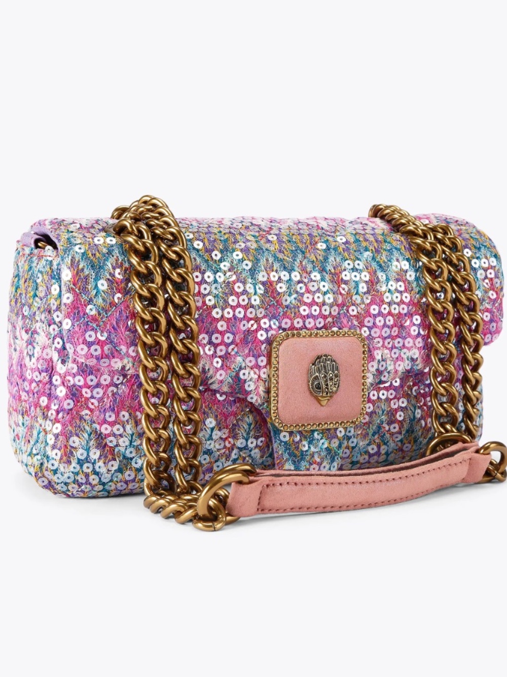Kurt Geiger London Pimlico Bag in Multicolor Sequin - Picture 2 of 6